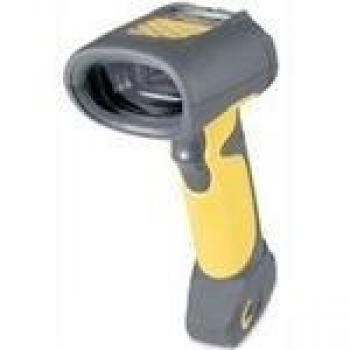 Zebra LS3408-ER 1D Laser Negro, Amarillo - Lector de código barras