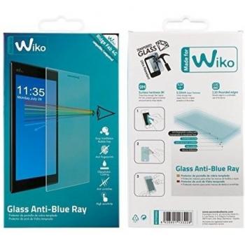 Wiko - Protector de Pantalla Made for witpg0002 - Cristal Templado 0.33mm - Anti blueray - para Ridge Fab
