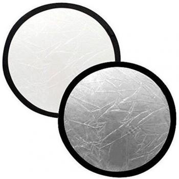 BRESSER BRTR8 reflector plegable platablanco 80cm redondo