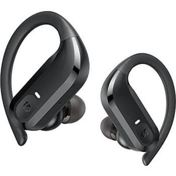SoundPEATS S5 Auriculares Inalambricos Deportivos, Bluetooth 5.0 Deporte IPX7 Impermeable Cascos Inalámbricos Reproducción de 20 Horas, Controladores de Graves Mejorados de 12 mm, Control Táctil