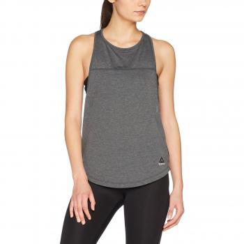Reebok Co Muscle Tank Camiseta, Mujer, Gris