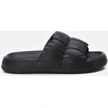 Sandalias planas Xti Mujer 141367 Negro - Diseño Acolchado, Suela Antideslizante, Certificado Vegano