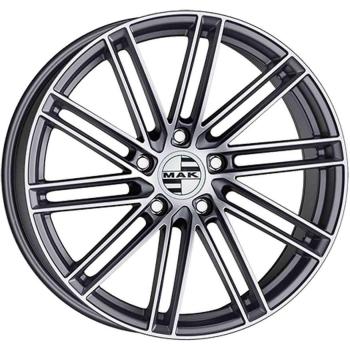 Llanta de aleación Mak Leipzig 9,5x21 5x130 ET60 71.6 Grey