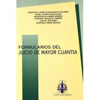 Formularios del juicio de mayor cuantía