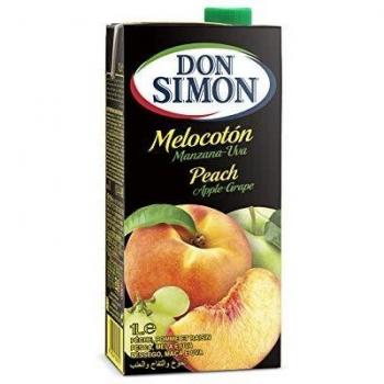 Don Simon Zumo Melocotón, Manzana y Uva, 1L