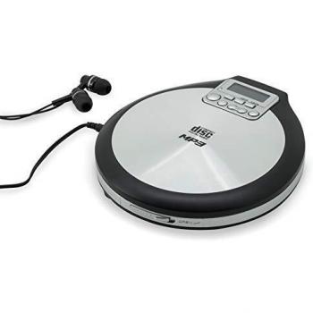 Soundmaster CD9220 CD/MP3-Player with Battery Charging & Resume Function