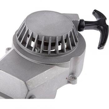 Aluminio Tirón Arranque de Retroceso 47cc 49cc Mini Bolsillo Bici ATV Blanco