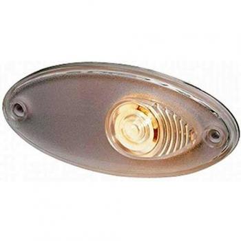 Luz de Posición HELLA 2PF 964 295-021 - Halógena, 12V, Montaje Frontal, Color Cristal Claro, para Remolques y Caravanas