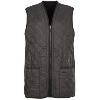 Barbour Mens Polarquilt Waistcoat/Zip-In Liner Gilet Black Size: L