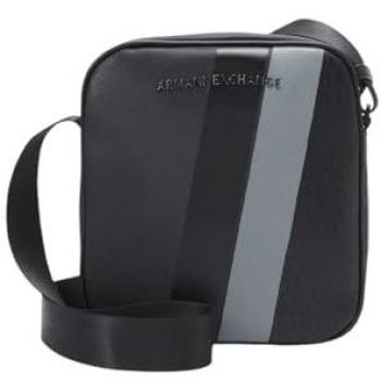 Armani Exchange Unisex Black Crossbody Messenger Bag One Size