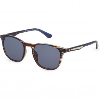 Police Men's Sunglasses SPLF18-530M61 Blue Acetate with UV Protection