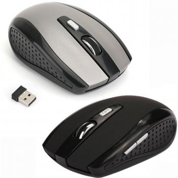 Ratón Inalámbrico 2.4 GHz para Ordenador y Gaming con Receptor USB y 1600 DPI