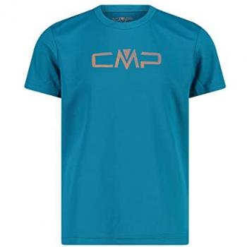Camiseta CMP Kid Co montaña manga corta azul para niño tamaño 98