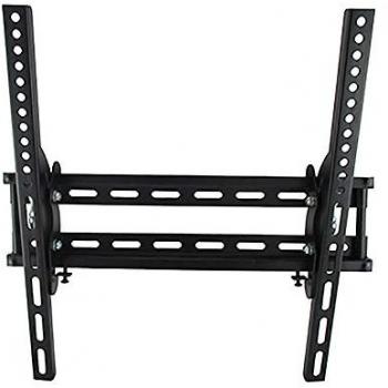 Soporte de TV Inclinable para Pantallas LCD y Plasma de 32 a 42 Pulgadas, Capacidad de 42 kg, Metal Negro