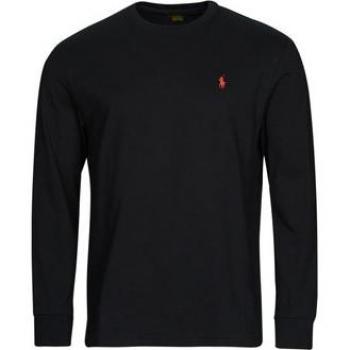 Polo Ralph Lauren Long Sleeve T-Shirt for Men in Black, Size 2XL