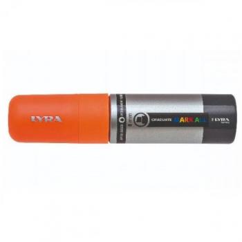 Marcador permanente naranja neón 8 mm Lyra Groove L6830313