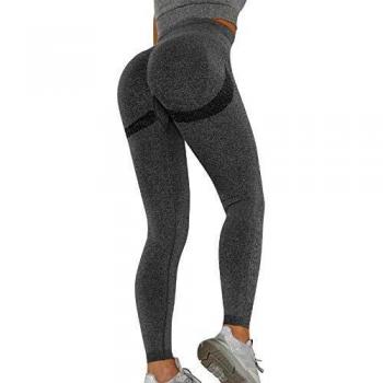 UMIPUBO Mujer Mallas Pantalones Deportivos Push up Yoga Leggings de Cintura Alta Pantalones Deporte para Fitness Running Elásticos y Transpirables