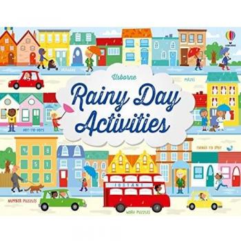 Actividades para Días Lluviosos - Libro de Entretenimiento Creativo para Niños