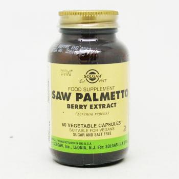 Solgar Saw Palmetto Berries Extract - 60 Capsules (Vegetarian)