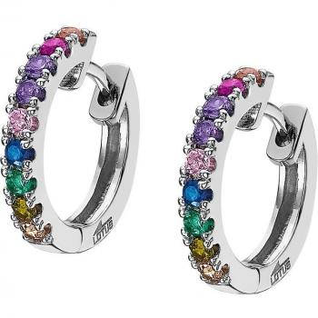 Pendientes Lotus Silver LP1993-4/1 Rainbow de Plata con Circonitas para Mujer