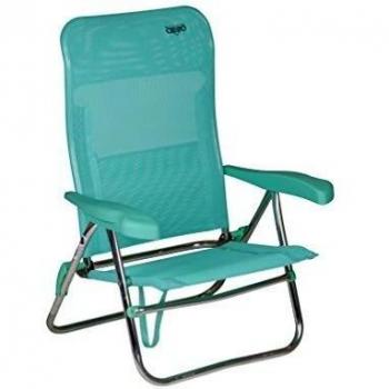 Crespo 1148255 CR - Silla de Playa de Aluminio-205/06, Verde