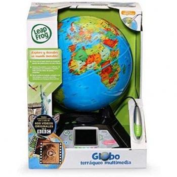Cefa Toys Leapfrog Globo Terráqueo InteractivoMultimedia ¡DESCUBRE Nuestro Maravilloso Planeta, Niños, Azul, a