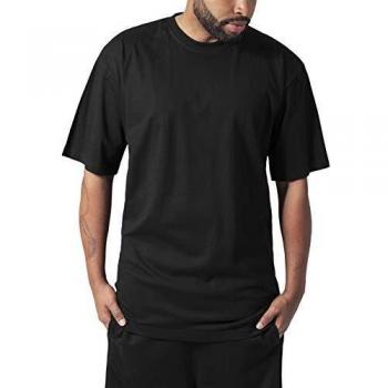 Urban Classics Tall Tee T-Shirt in Black