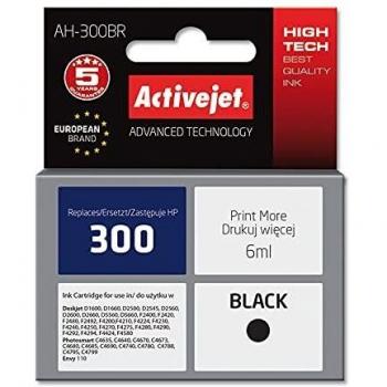 Activejet Tin Activejet Ah-300Br Refill F. 6 Ml Hp 300 Cc640 Bk