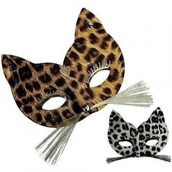 EUROCARNAVALES Antifaz de Leopardo