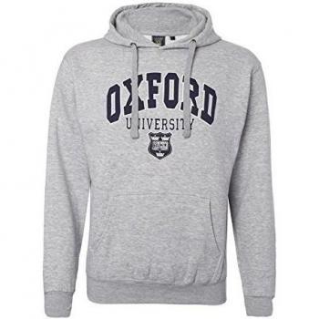 Oxford University - Sudadera Azul GREY-MELANGE extra-large