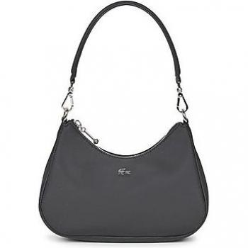 Lacoste Daily City Women's Shoulder Bag - Black Faux Leather