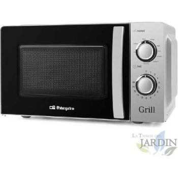 Microondas Orbegozo 20L, 700W, Grill 900W, 9 Niveles de Potencia y Modos Combinados
