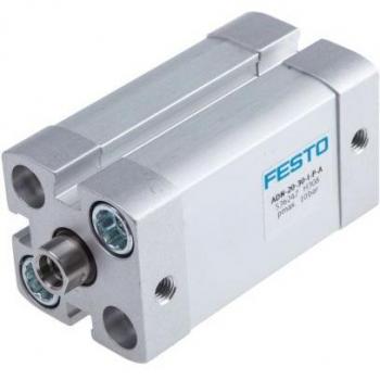Festo Double Acting Compact Cylinder 20mm Bore 30mm Stroke ISO 21287 - 536247