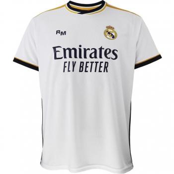 Camiseta réplica oficial 1ª equipación de fútbol Real Madrid C.F. infantil