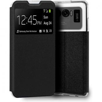 Funda COOL Flip Cover para Xiaomi Mi 11 Ultra Liso Negro