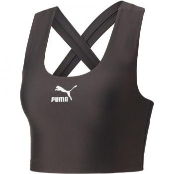 Camiseta Crop Top Puma T7 Negra - M