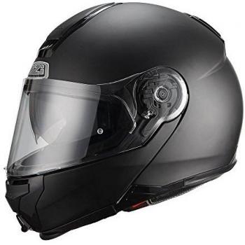 NZI - Casco Modular FIBRA Combi DUO Negro MATE