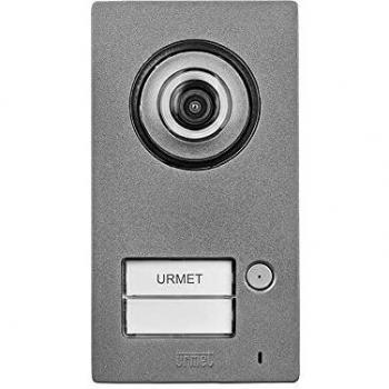 Kit Videocitófono Monofamiliar Urmet Miro con Pulsantiera Mikra2 y Monitor Vivavoce - Sistema 2 Hilos 1722/93