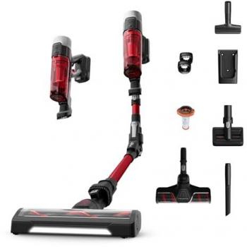 Rowenta X-Force Flex 9.60 Aspiradora Escoba Sin Cable 100AW Autonomía 45 Minutos Kit Completo de Cepillos y Accesorios