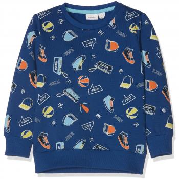 NAME IT Nmmnalle Sweat BRU, Sudadera para Bebés,