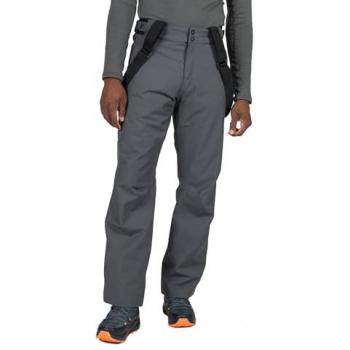 Pantalón de esquí Rossignol para hombre, impermeable, transpirables y aislados, color Ónix gris oscuro negro, talla S