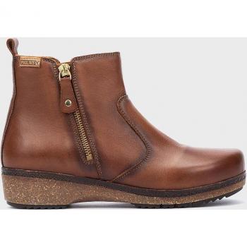 Pikolinos Botín de Piel Granada W0W-8988 para Mujer con Plantilla Extraíble y Acolchada Memory Foam