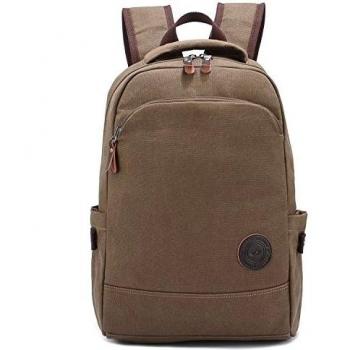 ZeleToile MB-18 - Unisexo Mochila para hombre y mujer Bolso de lona Mochila escolar para campus de colegio Bolso para gimnasio viaje deporte colegio senderismo para llever Ipad Google Nexus SamSung Galaxy Note 10.1 N8000 Microsoft Surface 10-15 pulgadas t