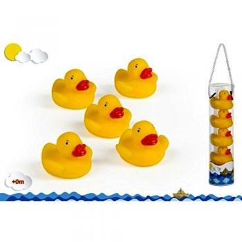 Color Baby- Bote 5 patitos Goma baño