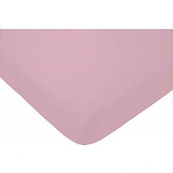 Sábana Bajera Ajustable 50% Algodón 50% Poliéster Tacto Suave - Colores Lisos (Rosa - C3, Cama 135-135x200+30cm)
