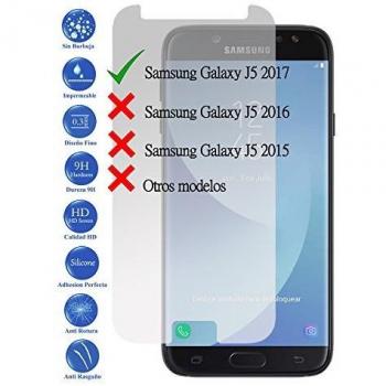 Todotumovil Protector de Pantalla Samsung Galaxy J5 2017 J530 de Cristal Templado Vidrio 9H para movil