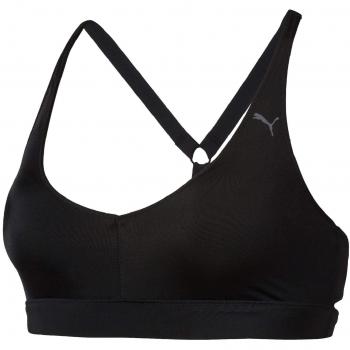 PUMA SpotLite Bra L Sujetador Deportivo, Mujer, Black, L
