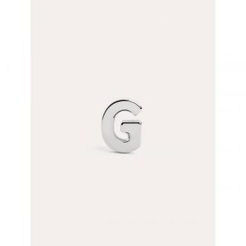 Pendiente Suelto Singularu Letter Plata - Letra G