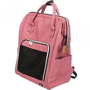 Mochila Trixie Friends on Tour Ava para mascotas - 32 × 22 × 42 cm, Rojo