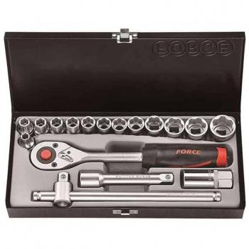 17-Piece 1/2 Golf Profile Socket Set